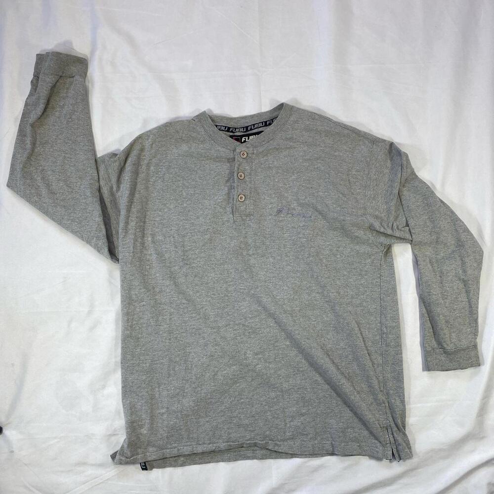 Vintage Y2K late 90's early 00's 1/4 button up.